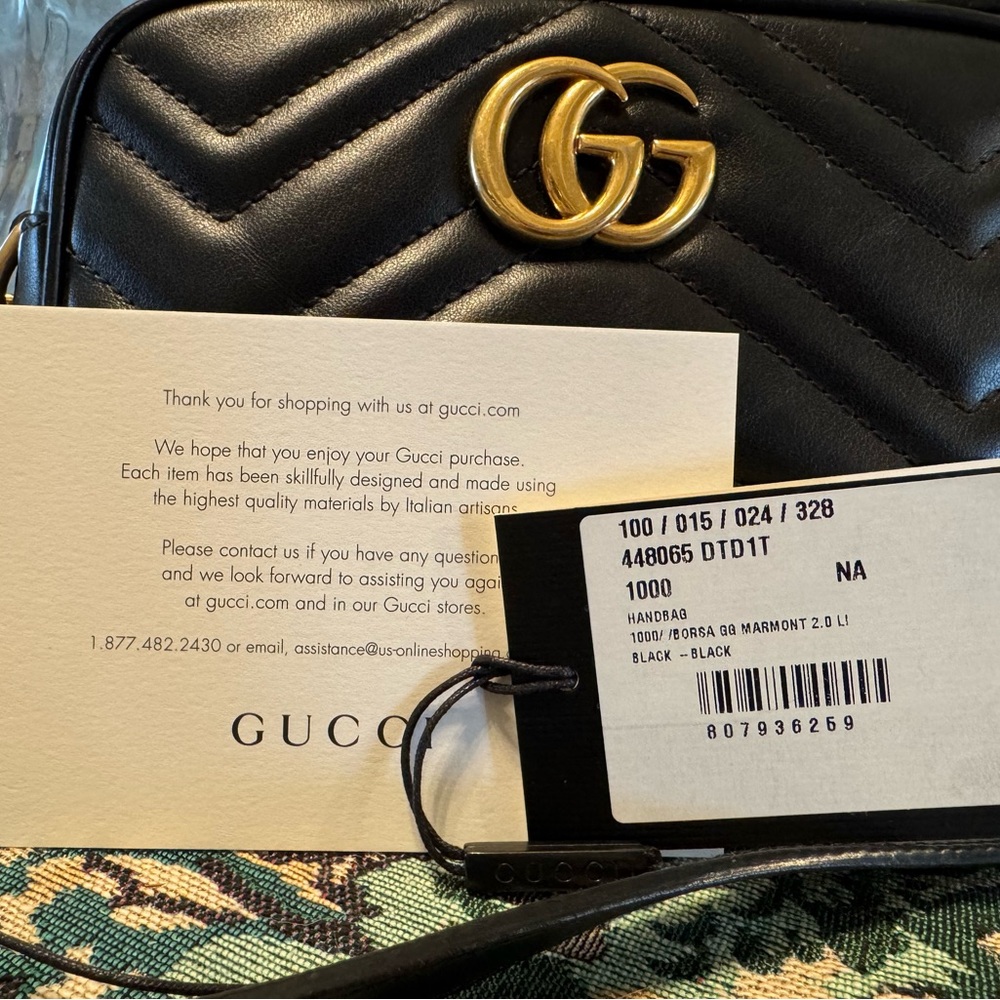 Gucci Black and Gold Women's Bag - Picture 9 of 9